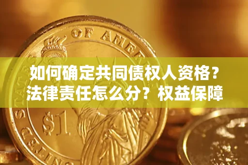 武汉如何确定共同债权人资格？法律责任怎么分？权益保障技巧揭秘！