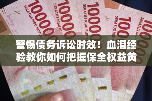 武汉警惕债务诉讼时效！血泪经验教你如何把握保全权益黄金期