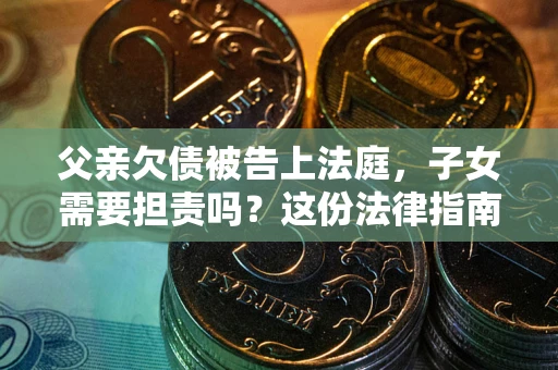 武汉父亲欠债被告上法庭，子女需要担责吗？这份法律指南必须看完