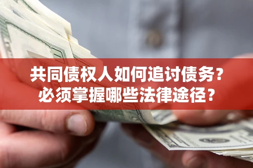 武汉共同债权人如何追讨债务？必须掌握哪些法律途径？