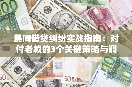 武汉民间借贷纠纷实战指南：对付老赖的3个关键策略与调解盲区解析