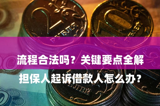 武汉

担保人起诉借款人怎么办？流程合法吗？关键要点全解析