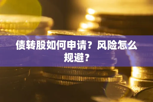 武汉债转股如何申请？风险怎么规避？