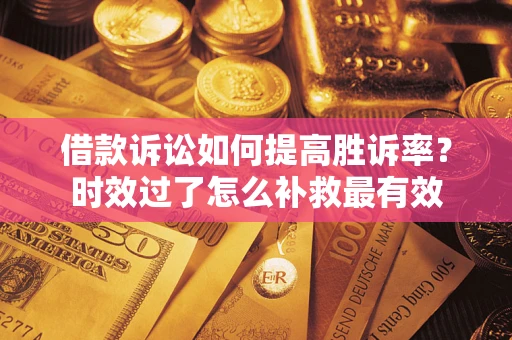 武汉借款诉讼如何提高胜诉率？时效过了怎么补救最有效